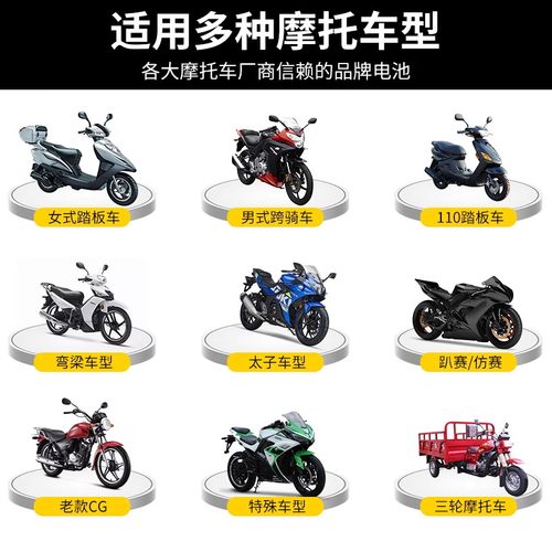 雅马哈TRICITY 125 155 MW125 NIKEN MXT850倒三轮150电瓶蓄电池 - 图1