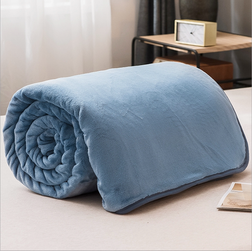 盖腿小毛毯定制logo网吧电影院纯色空调毯子酒吧剧本杀瑜伽午休毯 - 图2