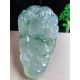 Yuanmanjia Jewelry Burmese Natural Grade A Jade and Jade Laokeng Bingzhong Floating Flower Dragon Brand Pendant