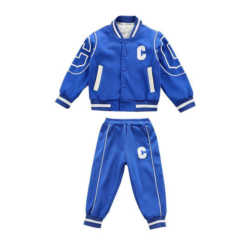 男童春装套装2025新款运动棒球服两件套衣服男孩春秋装帅气儿童,淘宝优惠券,粉丝福利购,淘宝优惠卷