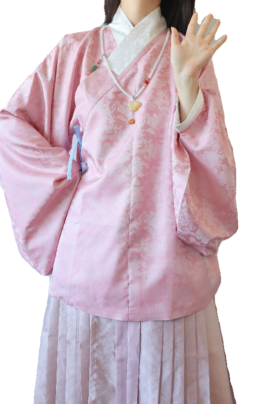 裳裳者华 游龙穿花 明制暗纹直领大襟交领琵琶袖短衫夹衣春秋汉服,淘宝优惠券,粉丝福利购,淘宝优惠卷