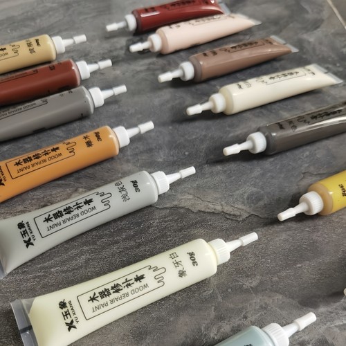 家具修补膏修补漆木门修漆膏笔地板修补材料补坑洞美缝木质补漆笔 - 图2