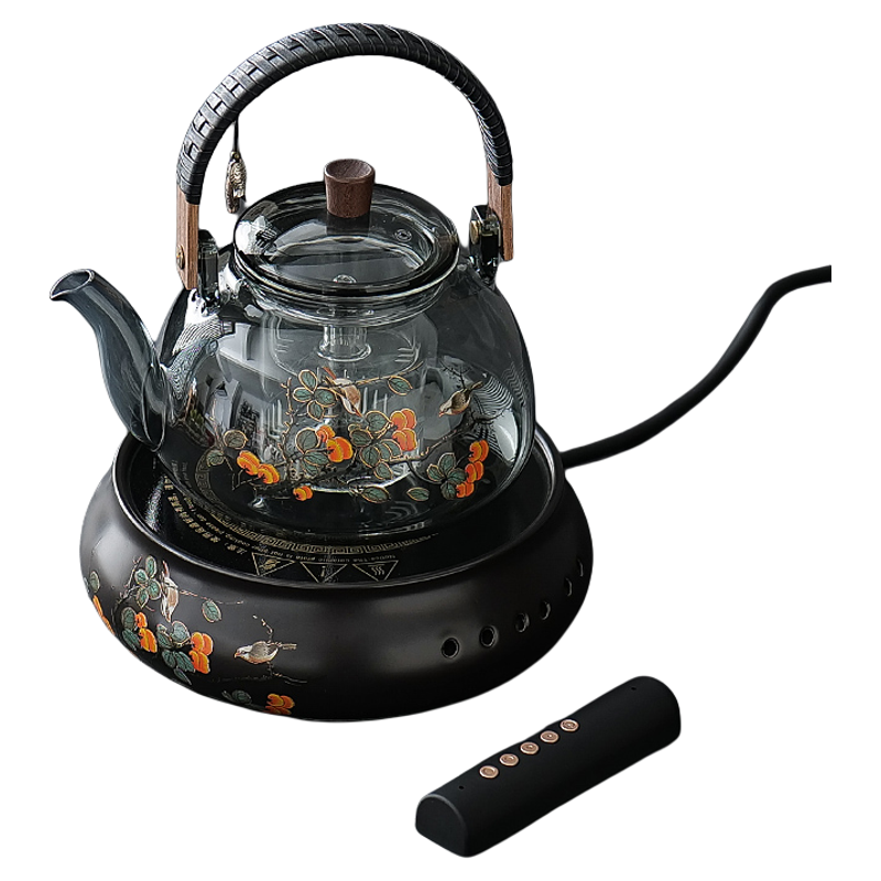 遥控款煮茶器电陶炉煮茶壶非触摸家用懒人自动泡茶壶电茶炉红外炉,淘宝优惠券,粉丝福利购,淘宝优惠卷