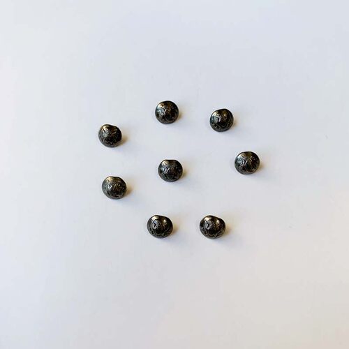 手工DIY娃娃衣自制辅料 娃衣配件 超级迷你老鹰标扣大衣扣海军风 - 图1