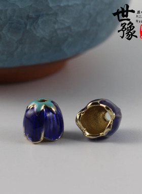 diy滴油饰品配件鸡血藤流苏藏银