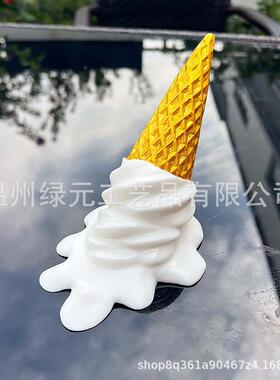 绿元环氧树脂摆件摆件道具