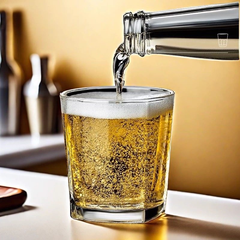 啤酒杯商用KTV酒吧饭店刻花纹理威士忌白洋酒钢化玻璃杯工厂直发,淘宝优惠券,粉丝福利购,淘宝优惠卷