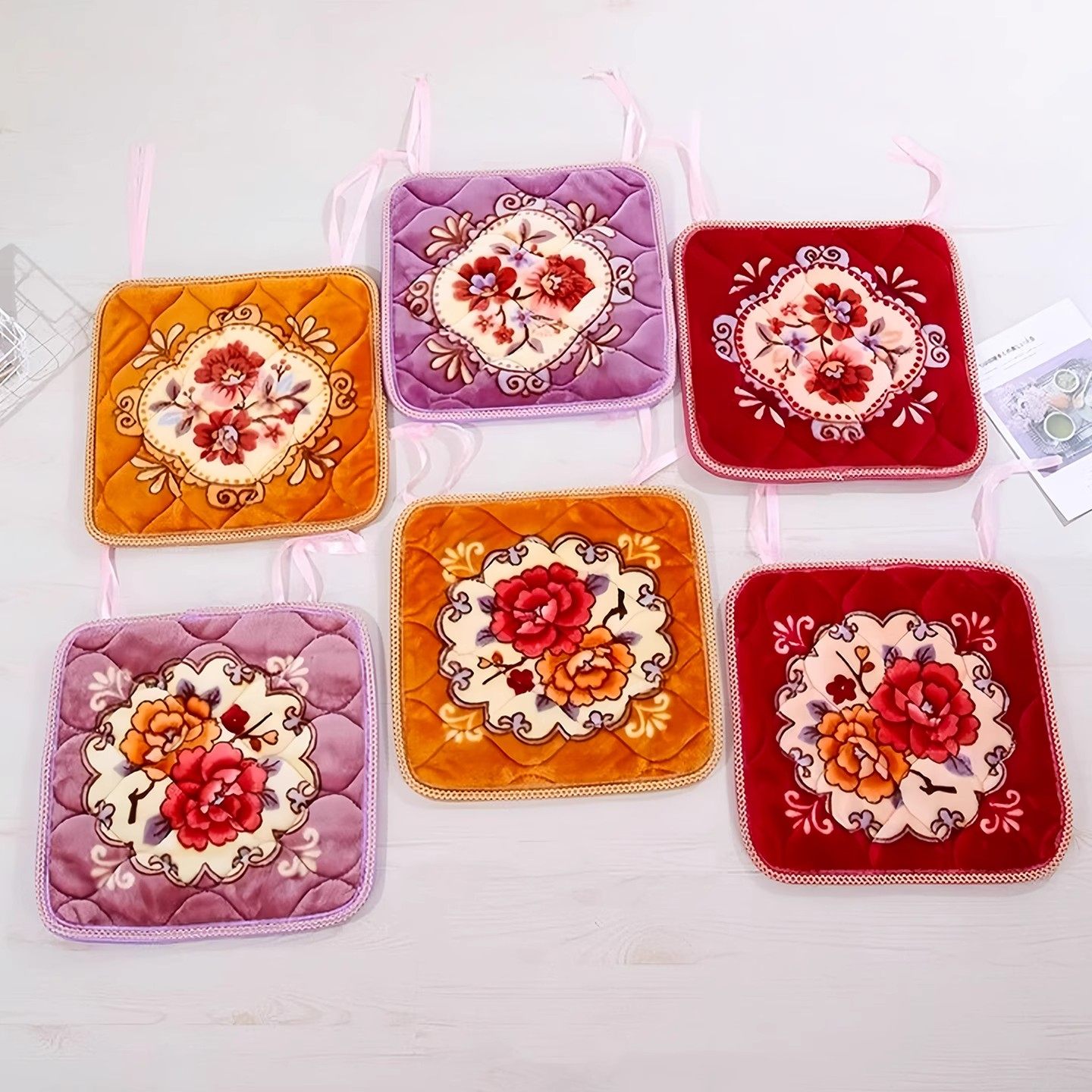 秋冬坐垫椅垫餐椅垫家用加厚凳子垫简约椅子垫屁股垫防滑坐垫学生,淘宝优惠券,粉丝福利购,淘宝优惠卷