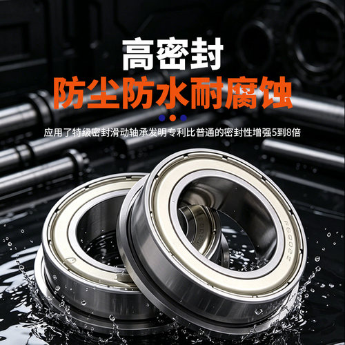 微型法兰小轴承MF117 137 128 148 F687 F607 F688 F698 F608Z ZZ - 图3