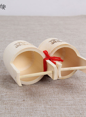 竹制工艺品摆设小水桶竹桶子孙桶