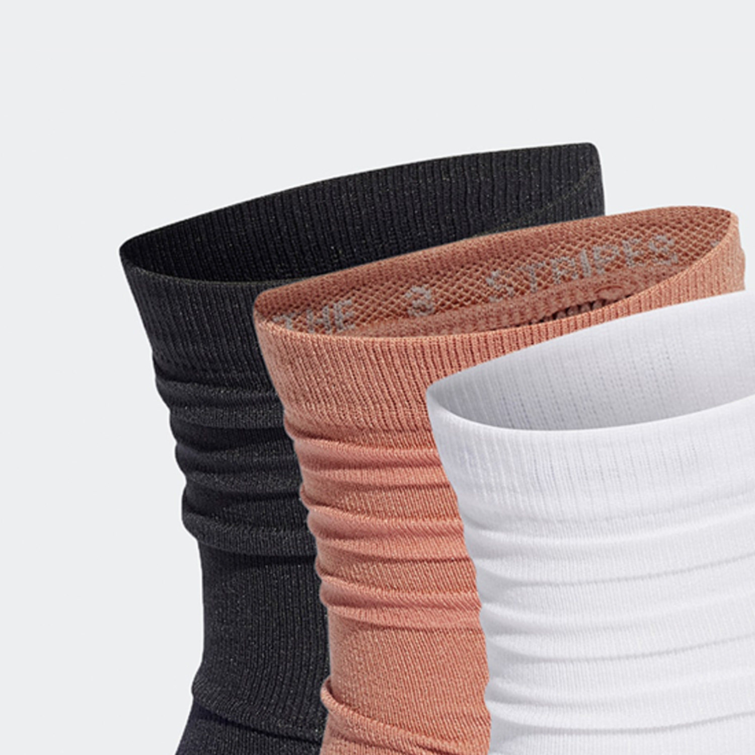 Adidas/阿迪达斯正品三叶草CREW SOCK 3PP运动袜三双装IB9186,淘宝优惠券,粉丝福利购,淘宝优惠卷