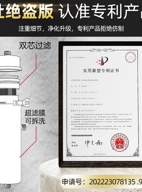 德国30不4锈钢净水器家用全屋管道入户前置自来水水塔井水过滤器