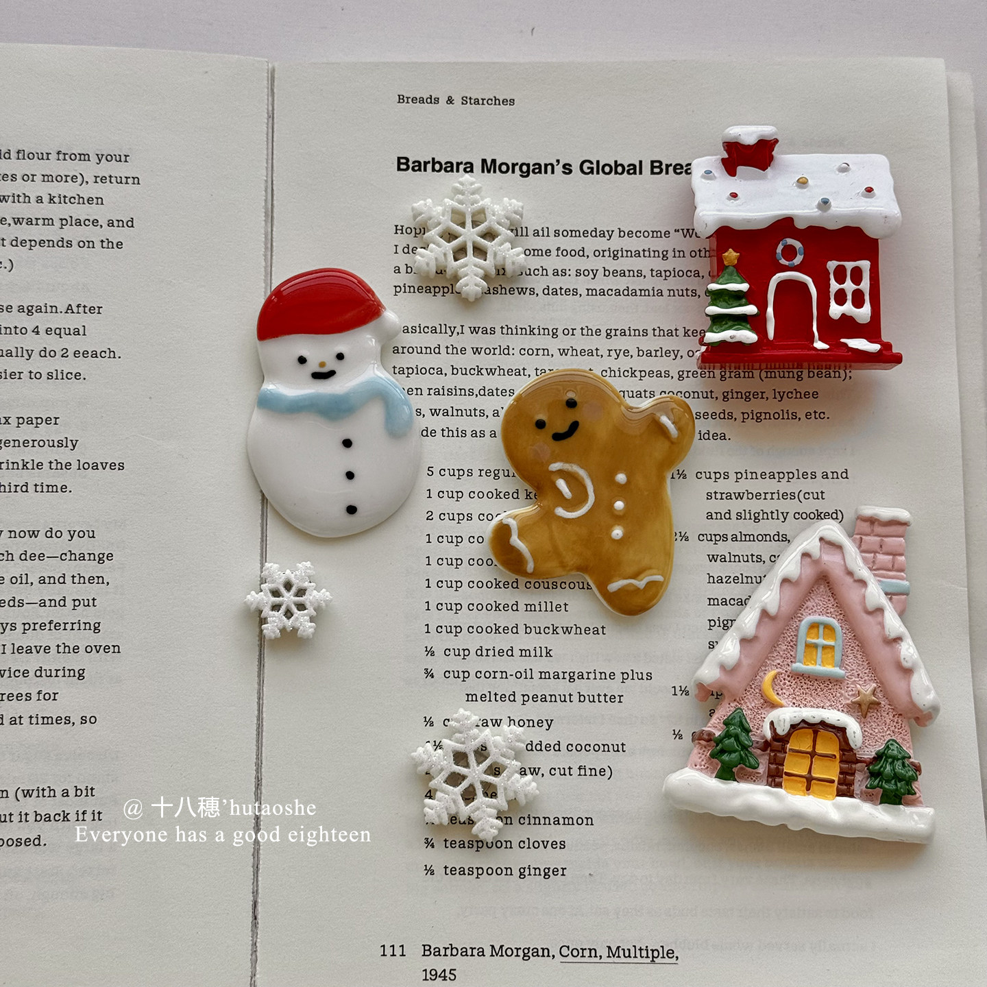 ins可爱姜饼人雪人圣诞磁吸冰箱贴装饰品洞洞板装饰磁性贴吸铁石,淘宝优惠券,粉丝福利购,淘宝优惠卷