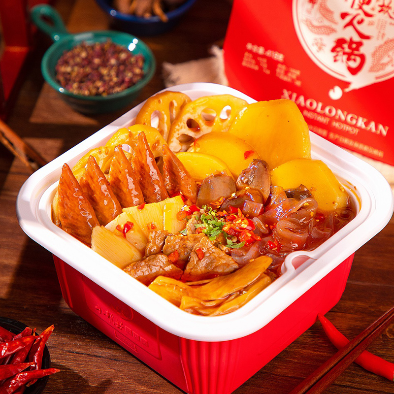 小龙坎自热小火锅自助懒人方便速食嗨锅夜宵食品自热火锅大份量