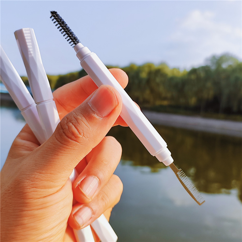 双头带盖睫毛梳子眉刷眉梳卷翘睫毛钢针梳睫毛刷假睫毛膏美妆工具,淘宝优惠券,粉丝福利购,淘宝优惠卷