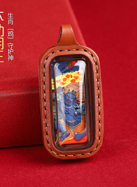 小唐卡手绘扎基拉姆绿度