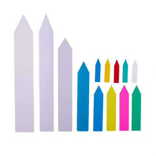 100片多肉标识牌塑料防水插签一字牌园艺植物标签花卉牌苗木记号 - 图3