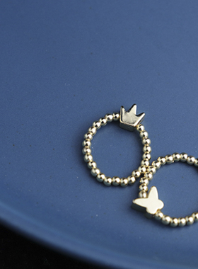 原创设计风可调节纯银韩版脚趾环