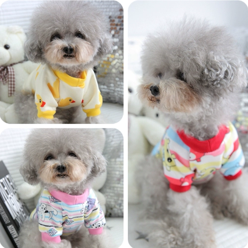 Кошачий щенок Bomei маленький собачий питомец, чтобы нести одежду для собак Тонкая весенняя осень, зима осень, милая T -For