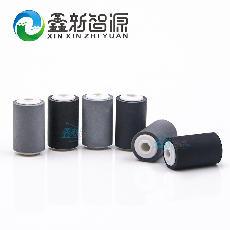 喷绘机写真机压布轮 雅色兰压电机压纸轮 亿方走纸轮 灰色 双压轮 - 图0