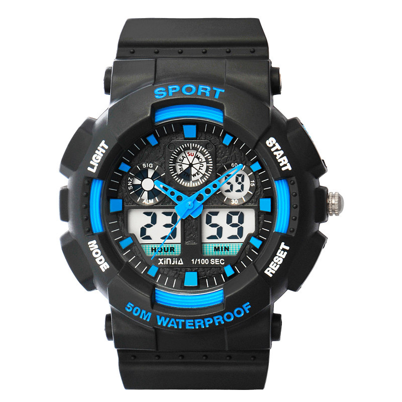 信佳青少年男潮流韩版户外夜光男表 信佳国产腕表