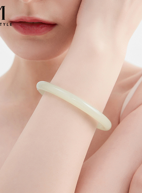 mck新中式国风玉手镯镯子