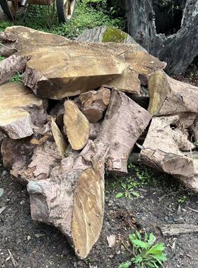 金丝楠木根雕摆件小叶桢楠正宗川料水波纹树头料高山树根料边角料