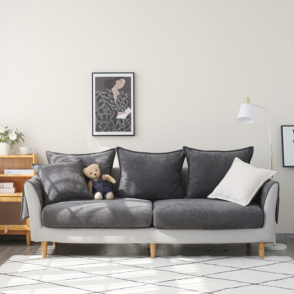 沙发套罩全包秋冬季新款雪尼尔沙发垫四季通用加厚简约防滑沙发笠,淘宝优惠券,粉丝福利购,淘宝优惠卷