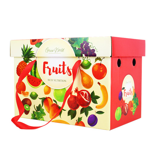 7-10斤高端水果礼盒包装箱苹果红美人火龙果橙子柚子水果纸箱纸盒-图3