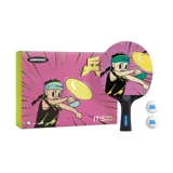 JRS Runaway Loli Long -Handle Horizontal Shot High Elastic Carbon Double -Sided Ant -Glue Table Tennis Nepling