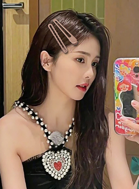 邂逅夏日夹碎发不痛的无痕夹子