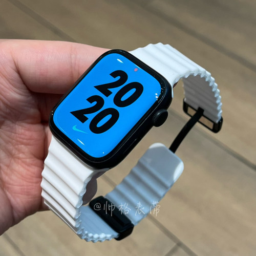 适用苹果手表带iwatch12海洋磁吸applewatch11创意表带s10987表链 - 图1