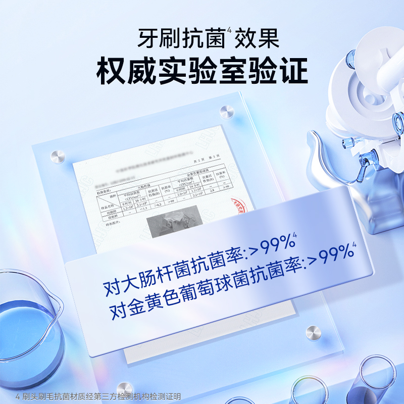 纳美纳米3段式软胶牙刷1015芯柔清洁牙齿呵护牙龈情侣2支装-图3