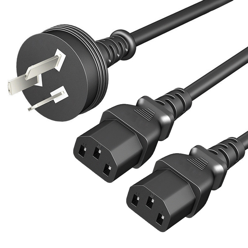 1.8米1分2粗线国标机箱电源线电脑主机一拖二显示器线 满19元包邮,淘宝优惠券,粉丝福利购,淘宝优惠卷