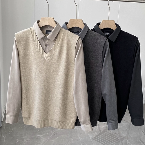 Демисезонный комплект, удерживающий тепло свитер