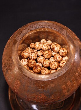 古玩回流描金佛塔老水晶佛塔菠萝蜜心经大唐开元收藏品老物件