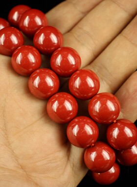珍藏清纯手工帝王朱砂手串一对饰品送礼佳品配盒子古玩收藏收藏品