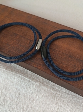 韩版简约双层运动手环钛钢扣手绳