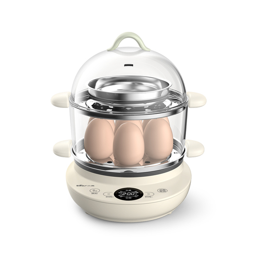 小熊蒸蛋器自动断电家用煎蛋神器定时煮蛋器煎蛋器小型插电早餐机