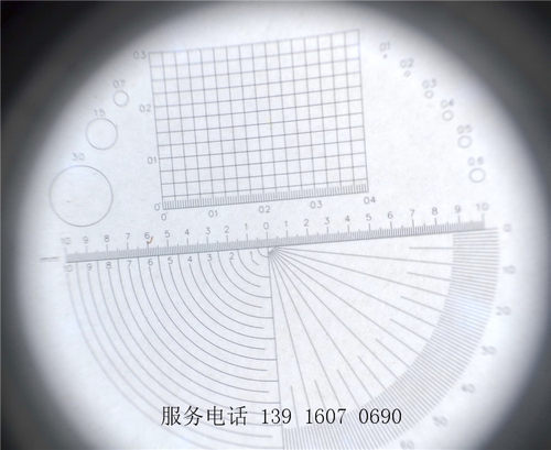皇冠日本进口光学镜片10倍圆筒带刻度放大镜SCALE LOUPE 1002-10X - 图2