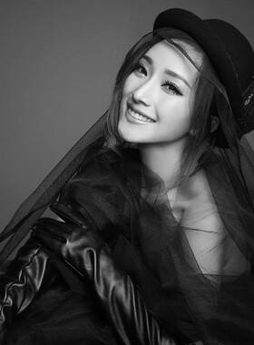 单层韩式新娘结婚cos包邮头纱