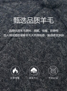 羊毛呢冬季帽子男2026新款保暖防寒棒球帽后封口大头围中年鸭舌帽