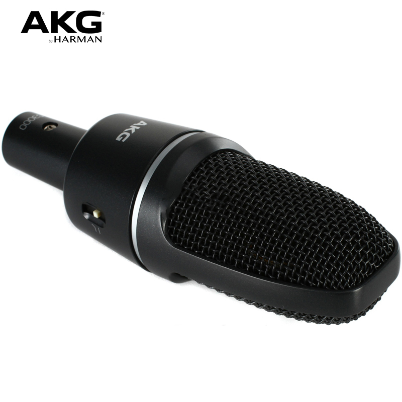 AKG/爱科技 c3000大振膜录音电容话筒吉他管乐合唱专业话筒麦克风-图1