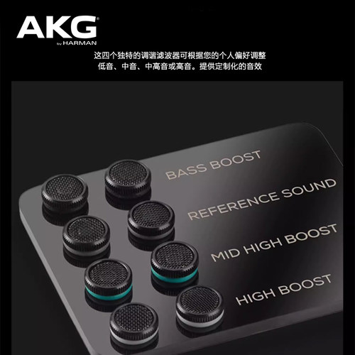AKG/爱科技N5005入耳式耳机无线蓝牙圈铁混合5单元旗舰HIFI发烧级 - 图1