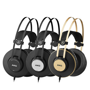 AKG爱科技K52/K72/K92头戴式专业监听有线耳机录音棚直播电脑声卡