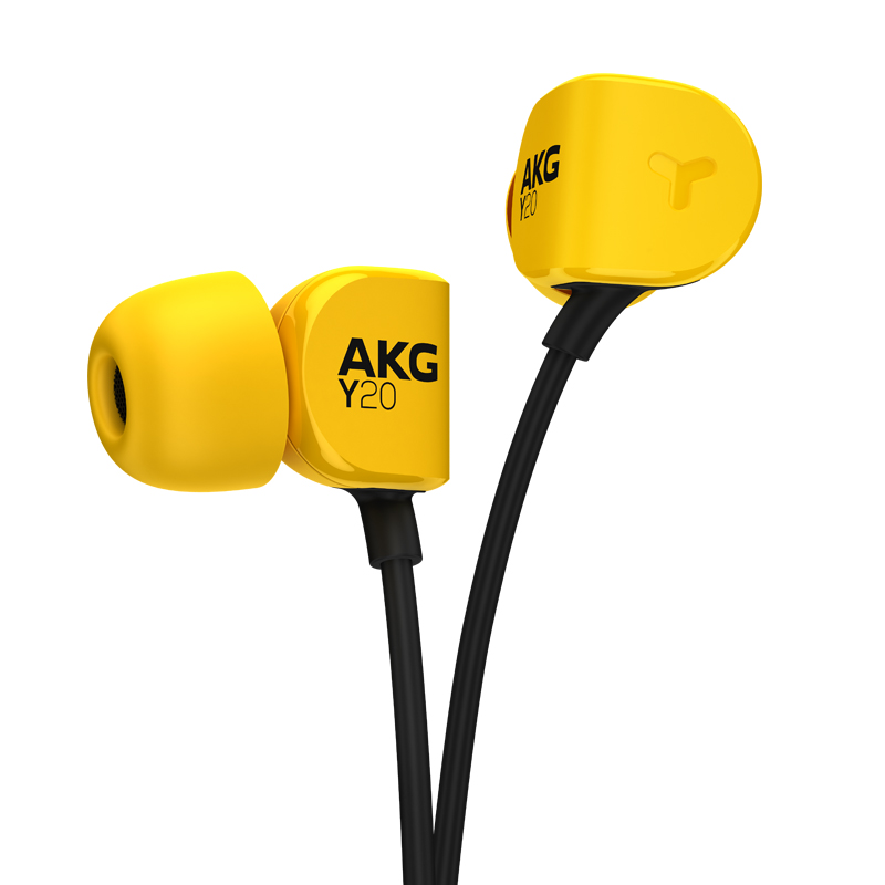 AKG/爱科技Y20/Y21U入耳式耳机耳麦手机线控通用带麦耳塞hifi耳麦-图1