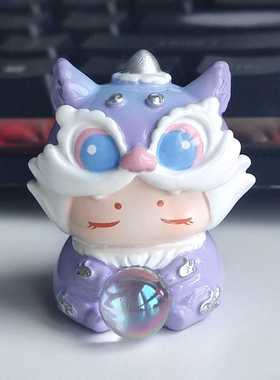 国潮东海遗珠之瑞兽降世盲盒手办新奇特树脂桌面摆件工艺家居装饰