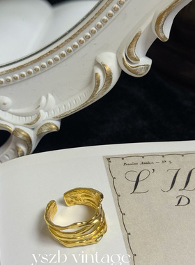 小众设计感冷淡风开口ins戒指