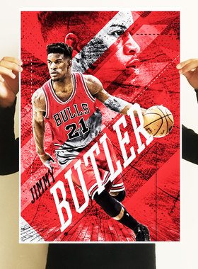 巴特勒海报NBA篮球热火超大尺寸