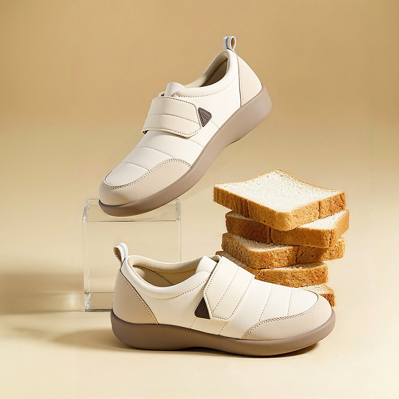 Pansy盼喜日本女鞋超轻舒适保暖魔术贴百搭休闲鞋秋季新款4270,淘宝优惠券,粉丝福利购,淘宝优惠卷